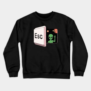 Space Escape Crewneck Sweatshirt